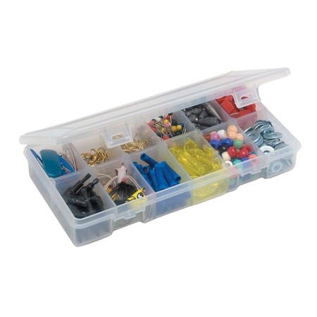 Plano Plano StowAway 6-12 Adjustable Compartment Box, 8-1/4Lx 4-1/4W x 1-3/8H, Clear 345500